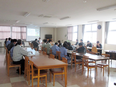 松本工業高等学校 生徒２４名工場見学
